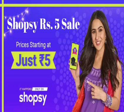 Shopsy Cashback up to 6%