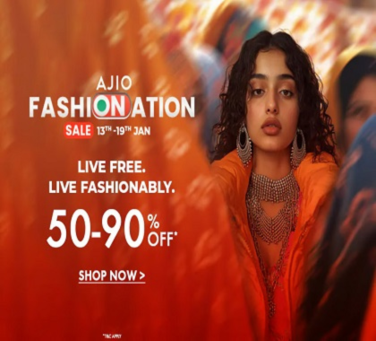 Ajio Cashback up to 7%